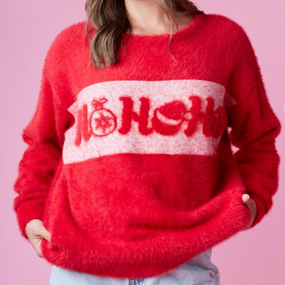 Rareraw “ Ho Ho  “ Rareraw SUPER SOFT Sweater CHRISTMAS Sweater  43 - Picture 2 of 6